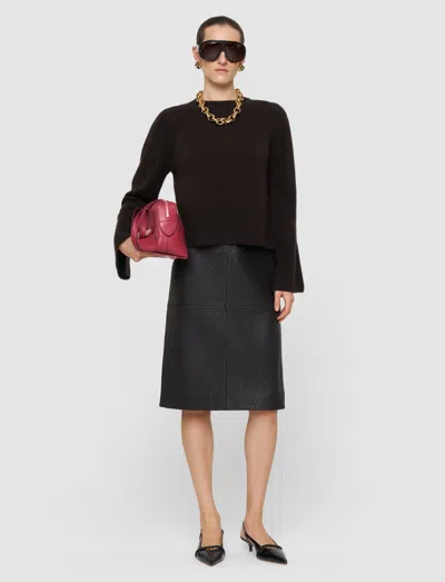 Joseph Maple Pure Cashmere Jumper In Black