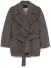 Joseph Marin Coat In Grey