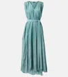 Joseph Martini Crinkled Habotai Silk Maxi Dress