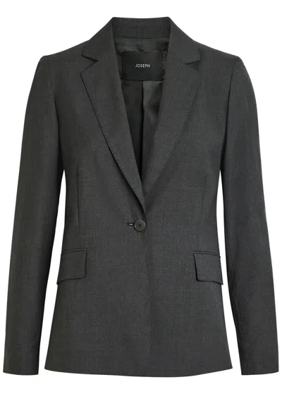 Joseph Marty Wool Blazer In Gray