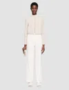 Joseph Maurice Embossed Shearling Jacket In Neutral