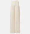 Joseph Mawn Pleated Jacquard Wide-leg Pants