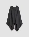 Joseph Merino Rib Wrap In Slate