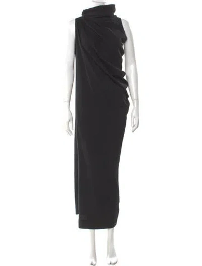 Pre-owned Joseph Merino Wool Long Dress In Gray