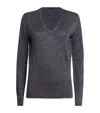 Joseph Lurex Sweater In Purple