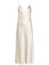 Joseph Clea Silk Satin Slip Dress In Neutrals