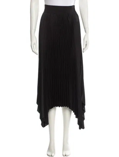 Pre-owned Joseph Midi Length Skirt In Black