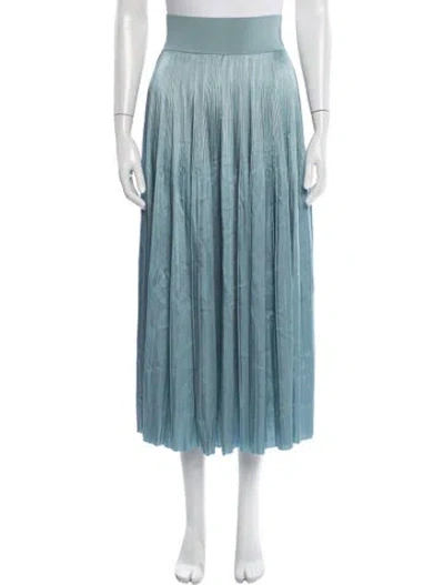 Pre-owned Joseph Midi Length Skirt In Blue