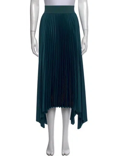 Pre-owned Joseph Midi Length Skirt In Blue