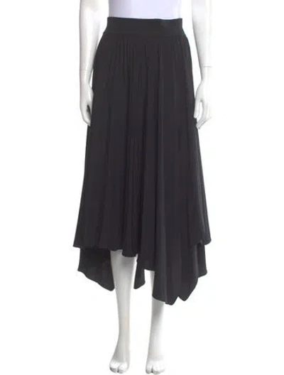 Pre-owned Joseph Midi Length Skirt In Gray