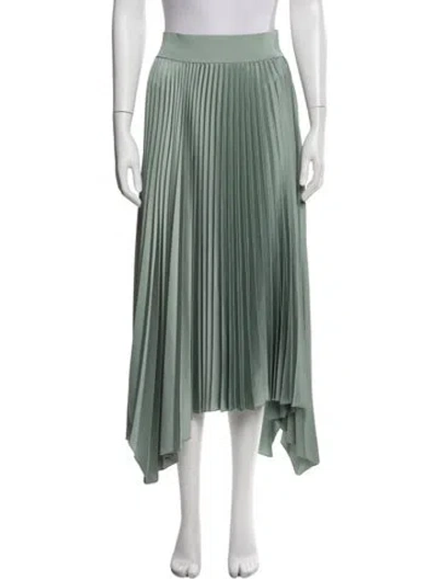 Pre-owned Joseph Midi Length Skirt In Green