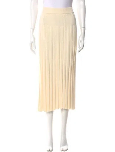 Pre-owned Joseph Midi Length Skirt In Neutral