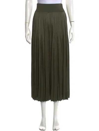Pre-owned Joseph Midi Length Skirt W/ Tags In Green