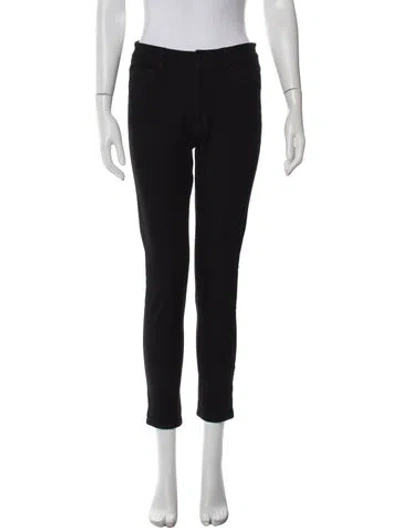 Pre-owned Joseph Mid-rise Skinny Leg Jeans In Black