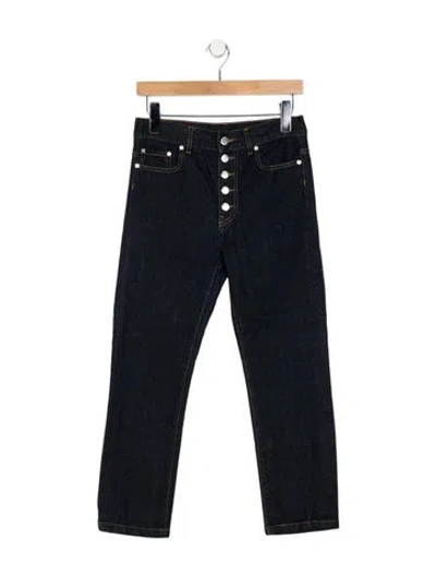 Pre-owned Joseph Mid-rise Straight Leg Jeans In Blue
