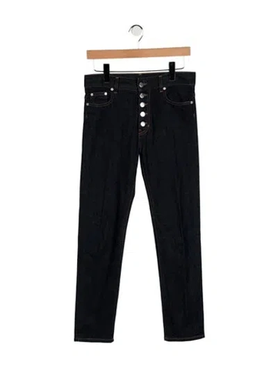 Pre-owned Joseph Mid-rise Straight Leg Jeans In Blue