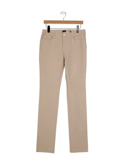 Pre-owned Joseph Mid-rise Straight Leg Jeans W/ Tags In Neutral