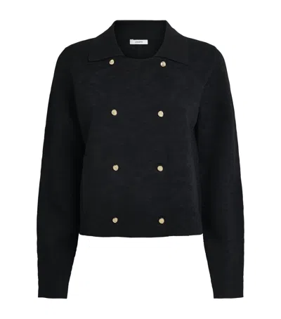 Joseph Milano Jacquard Pilar Jacket In Black