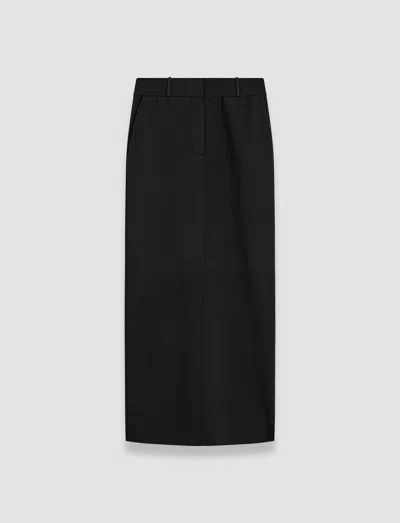 Joseph Womens Black Milano Stretch-knit Maxi Skirt Xs