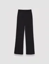 Joseph Milano Knit Stretch Trousers In Black