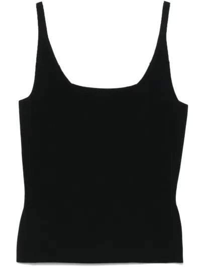 Joseph Milano Tank Top In Black  