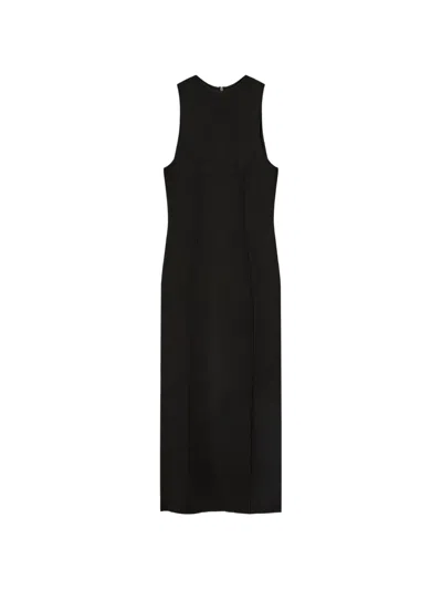 Joseph Mille Compact Milano Sleeveless Dress In Black