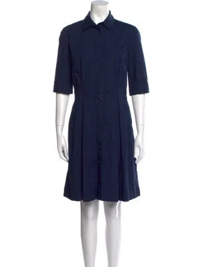 Pre-owned Joseph Mini Dress In Blue