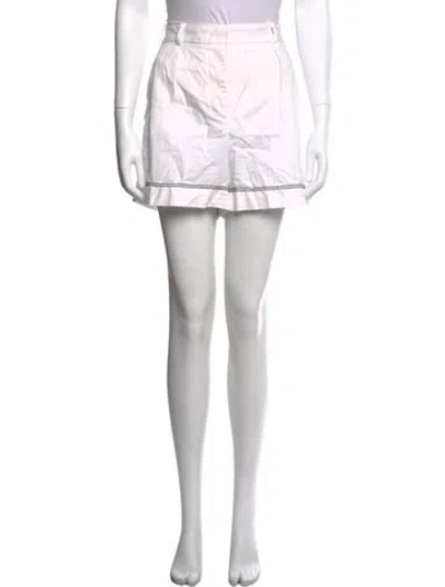 Pre-owned Joseph Mini Shorts In White