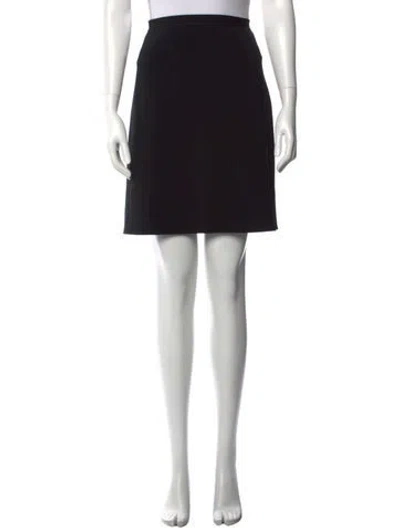 Pre-owned Joseph Mini Skirt In Black