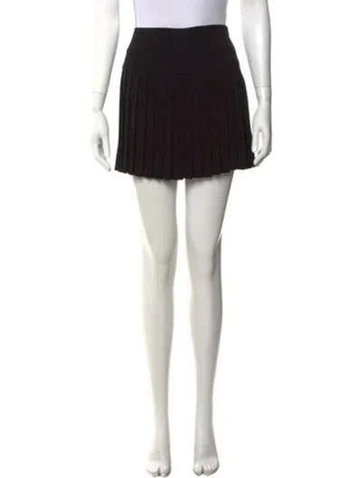 Pre-owned Joseph Mini Skirt In Black