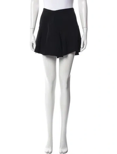 Pre-owned Joseph Mini Skirt In Black