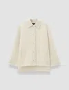 Joseph Molitor Geometric Double Face Wool Coat