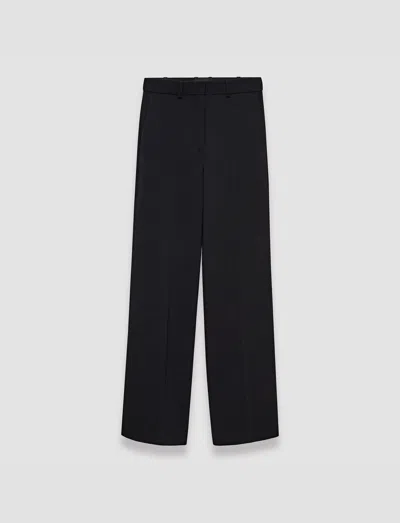 Joseph Morissey Comfort Cady Trousers In Black