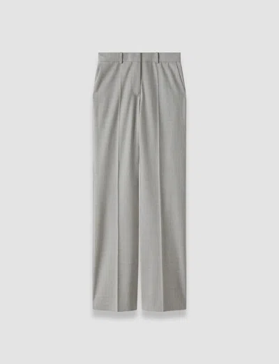 Joseph Morissey Wool Tailoring Trousers In Gray