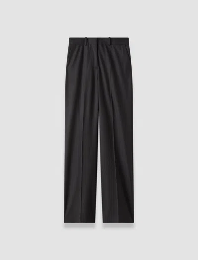 Joseph Morissey Wool Tailoring Trousers In Black