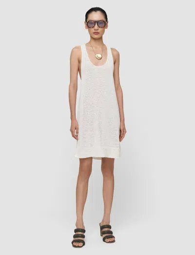 Joseph Nahra Open Cotton Knit Dress In Neutral