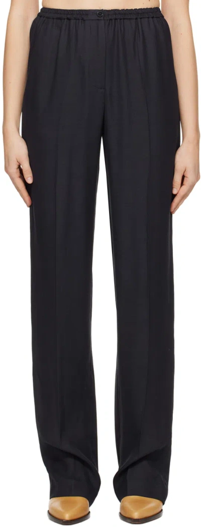 Joseph Viscose Twill Tahiti Trousers In Hickory