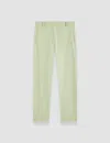 Joseph New Eliston Gabardine Stretch Trousers In Matcha