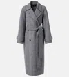 Joseph New Navarre Virgin Wool Coat In Gray