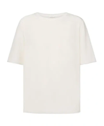 Joseph New Rubin Silk T-shirt In Animal Print