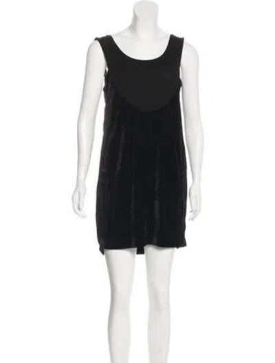 Pre-owned Joseph Niomi Velvet Dress In Blue