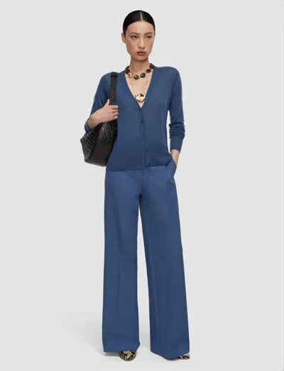 Joseph Nisus Cashair Cardigan In Blue