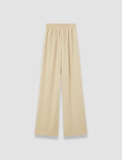 Joseph Nour High-rise Wide-leg Trousers In Neutral