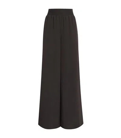 Joseph Nour Wide-leg Trousers In Brown