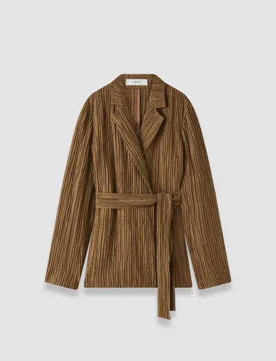 Joseph Nymph Fluid Crinkle Jacket In Multi
