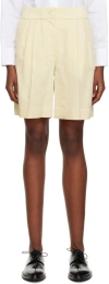 Joseph Off-white Taymount Shorts In 1262 Alabaster