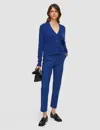 Joseph Open Cashmere Cardigan In Blue