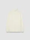 Joseph Open Cashmere High Neck Jumper In Ivory