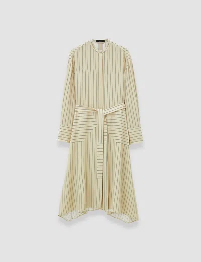 Joseph Orlana Geometric Print Silk Dress