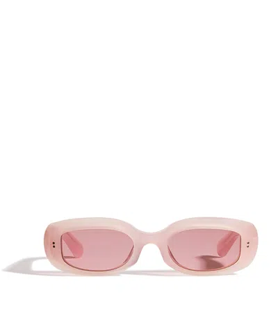 Joseph Oval Bahia Sunglasses In Pink